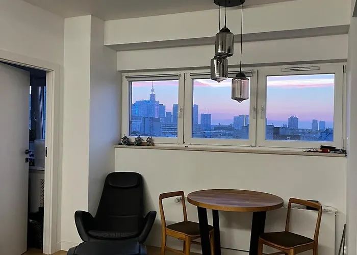 In The Center With Skyline Apartment Warsaw